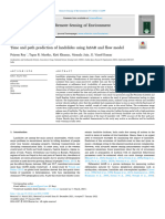 Landslides Using InSAR and Flow Model TapasNRSC