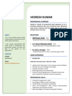 Veeresh Resume