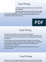 Email Writing