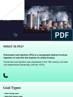 Pulverized Coal Injection in Blast Furnace