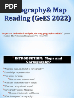 Map Reading and Interpretation - 2024