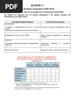 Estándares y Definiciones BLOQUE 11