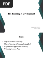 Training Development