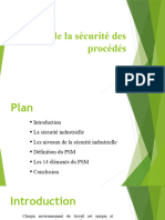 Gestion de La Sécurité Des Procédés