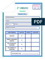 2° - Examen - Trimestre 2 - Mtro Jose Luis