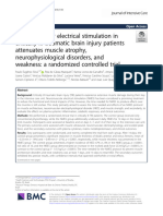 Silva PE. NMES in Critically Ill TBI - J Int Care 2019