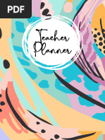 Teacher Planner