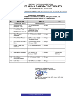 BK.4.1 Dan BK.4.2 JADWAL PERKULIAHAN SEMESTER III