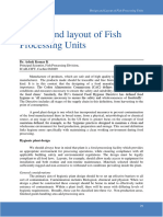 Design and Layout of Fish Processing Units: Dr. Ashok Kumar K