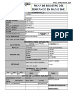 Ficha de Registro Del Educando 202111111111111111111111