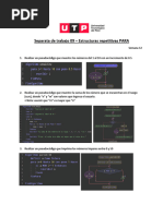 Separata de Trabajo 09 - Estructuras Repetitivas PARA