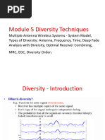 Module 5 Diversity Techniques - Upload