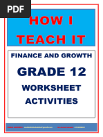 Finance How I Teach It - 230711 - 081446