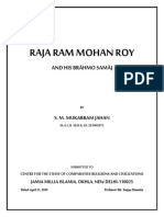 Raja Ram Mohan Roy and His Brahmo Samaj