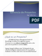 Tema 1 Introducción A La Gerencia de Proyectos 14-4-24