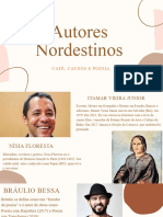 Autores Nordestinos: Café, Causos E Poesia