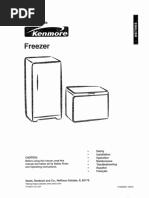 Kenmore Upright Freezer 253.9280413 - L0706478