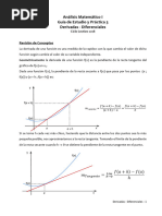 Guía 3 - Derivadas y Diferenciales