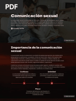 Comunicación Sexual Vocacional