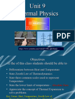 Unit 9 Thermal Physics