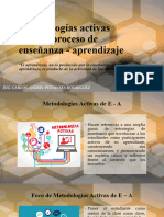 Metodologías Activas para El Proceso de Enseñanza - Aprendizaje EDINUN