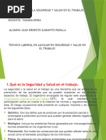 Fundamento de La Seguridad y Salud en El Trabajo