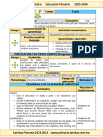 2do Grado Abril - Inglés (2023-2024)