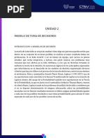 Modulo de La Unidad 2 de Decisiones