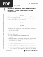 Standard" For Destructive Testing Welds in V-Notch Fracture Toughness Test