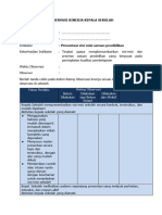 Lembar Observasi Kinerja KS Oleh Tim Kinerja1