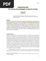 Ciudad Escuela Pedagogia en Beta