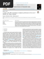 Jurnal Training Impact To Employee Performance