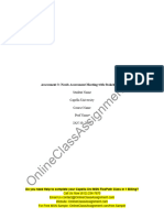 NURS FPX 6416 Assessment 3 Needs Assessment Meeting With Stakeholders