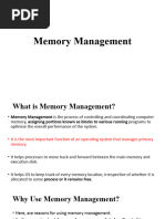 Memory Management in Operating Systems.