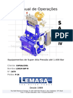 Manual (Lemasa) Bomba 1679 l200-4 Sap IV P-28 Eletrico