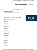 Relief Valve Lines Adjust