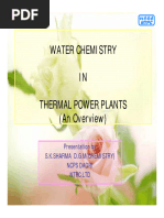 Water Chemistry in Thermal Power Plants-1