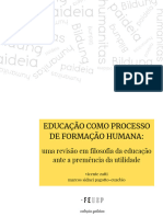 Livro Educação Como Processo PDF