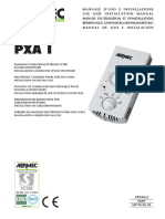 Aermec PXA I INSTALLATION MANUAL Eng