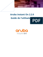 Aruba Instant On 2 2 0 User Guide - Mobile App Version French Canadian