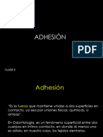 Adhesión.