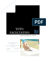 El Voto Facultativo