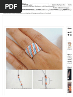 Peyote Beaded Ring - All