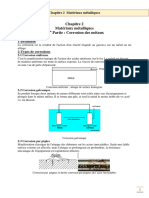 Chapitre 2 Corrosion Des Métaux 3ème Partie