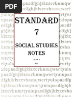 Soc Studied STD 7 Notes Term 2