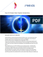 Orações e Decretos 04.07.2021 - Chama Azul (Primeiro Raio)