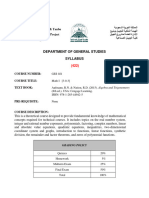 GES 021 - 422 Syllabus