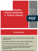  Concretismo Poesia Marginal e Praxis