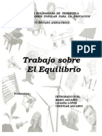 Trabajo Sobre Equilibrio Fisica.