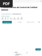 Procedimientos de Control de Calidad DMSVO PDF - 1715116899131